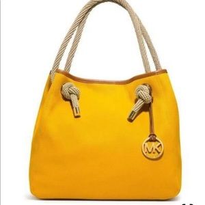 Michael Michael Kors Marina Large Grab Bag Yellow